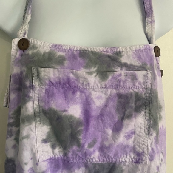 Colorful Tie-Dye Overalls - Picture 4 of 5